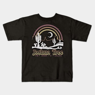 Joshua Tree National Park Vintage Kids T-Shirt